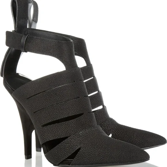 Authentic Alexander Wang Bianca Stingray Pointed Heel pump